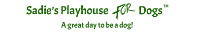 sadies play house for dogs logo
